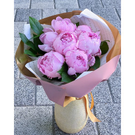 Buchet Bujori Roz  BP10