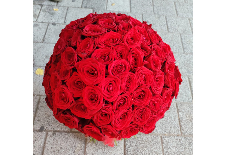 Buchet 101 Trandafiri Love BL61